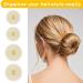 4-Piece Hair Donut Bun Maker Set & 10 Hairpins - Easy Hair Accessories for Dancers & Everyday Styles - Buy Online on GoSupps.com
