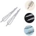minkissy 1 Pair Crystal Zirconia Hair Clip Wedding Hair Accessories for Women Crystal Hair Clip Bride Hair Clip Crystal Hairpins Hair Barrettes Rhinestone Hair Clips Girl Miss Headgear - Buy Online on GoSupps.com