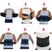 Nezih L-6XL Waist Back Holder Support Belt - Back Pain Relief & Lumbar Spine Decompression | Post-Operative Massage Schehrrtel - Buy Online on GoSupps.com
