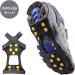 TRIWONDER Ice Grips Anti-Slip 10/18/24 Teeth Snow Cleats - Black Medium - Buy Online on GoSupps.com