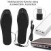Heated Shoe Insoles USB Foot Warming Pad Mat for Outdoor Sports - Size S (35-40) - Buy Online on GoSupps.com