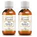 Greenwood Essential Pure Rosehip Oil (Rosa rubiginosa) Cold Pressed (Pack of Two) 100ml X 2 (6.76 oz) 3.38 Fl Oz (Pack of 2)