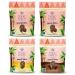 MAGICdATES Dates Snack Bites - No Added Sugar, No Sweetener Whole Food Snack | Grown in California | Gluten Free, Paleo, Delicious | (Variety 4 Pack)