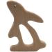 Wendysun 5pcs Cartoon Wood Teether Set - Pure Natural Animal Rabbit Shape Baby Teething Toy - Buy Online on GoSupps.com