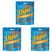 3 -way package Flipz Pretzels - 3 times Flavor Coated Pretzels - 3x90g Packing - In a delicious taste: Peanut Butter + Heartforcards Shipping protection (Peanut Butter)