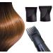 1 Set 3 Pcs Multifunction Plastic Hair Blow Dry Nozzle Diffuser Hair Dryer Nozzle Comb Brush Attachment Concentrator Professional Replacement Blow Flat Hairdressing Salon Styling Tool(Black)