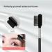 Verdant Touch Stainless Steel Brow Lash Brush Stainless Steel Eyelash Separator Brow Comb 2-in-1 Mascara Grooming Tool - Buy Online on GoSupps.com