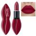 Easilydays Matte Red Lipstick for Women  Moisturizing Velvet Lipsticks  Long Lasting Smudge-Proof Lip Stick  Light Bright Labiales Matte Lipstick Lip Stain High Pigmented Dark Makeup Lip Gloss (01)