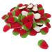 Fruchtgummi B ren & Co. Strawberry fruit candy with soft white background in foaming sugar 300g