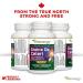 Vitanergy Celery Seed Value Pack Gout Relief Antioxidant Support 75mg with 15:1 Extract Ratio 150 Vegan Capsules 75-Day Supply Made in Canada - Buy Online on GoSupps.com