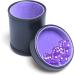 Purple PU Leather Dice Cup Set with Translucent Dice - Perfect for Liars Dice, Farkle, Yahtzee - Buy Online on GoSupps.com