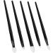 Makeup Brush Set Portable Handle 5 Pieces Silicone Brushes for Eye Shadow Lip Eyebrows Eyeliner Easy Applying Lightweight and Compact - Buy Online on GoSupps.com