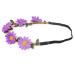 Honbay 5PCS Daisy Flower Bohemian Crown Headband Set with Elastic Ribbon - Buy Online on GoSupps.com