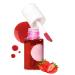 Erinde Lip Tint Stain Mini Pink Cheek Stain Tiny Moisturizing Lipgloss Stained Water Tint Korean Lip Makeup Color Sensational & Non-sticky Finish Weightless Cute #02 STRAWBERRY