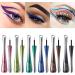 Color eyeliner professional liquid eyeliner pen with bright color makeup (purple) - Buy Online on GoSupps.com
