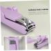 minkissy 1pc Nail Clippers Nail Cutters Men Trimmer Fingernails Clippers Pet Nail Clipper Nail Trimmer for Baby Nail Shears Toenails Clippers Slicer Stainless Steel Portable Purple Man 15*4.5*1.6cm Purple - Buy Online on GoSupps.com