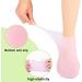 Moisturizing Gel Socks 2 Pairs Gel Moisturizing Foot Socks Non-Slip Moisturizing Gel Socks Spa Socks Prevention Socks for Cracked Foot Care (Style. B) - Buy Online on GoSupps.com