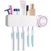 UV Toothbrush Holder Toothbrush Sanitizer for Electric/Regular Toothbrush  Sterilization & Timing Toothbrush Holder for Bathroom