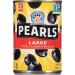 Pearls Pitted California Ripe Olives Large 6 oz