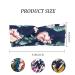 Catery Boho Headbands - Pack of 5 No Slip Wide Hair Bands for Women - Buy Online on GoSupps.com