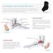 Zerone Yosoo Ankle Brace - Adjustable Foot Drop Orthosis Support for Plantar Fasciitis - Buy Online on GoSupps.com
