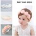 6 Piece Baby Girl Headband Set - Floral Hair Bands for Baptism Birthdays Weddings & Photography | White & Pink - Buy Online on GoSupps.com