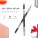 Duo Eyebrow Brush Set - 6 Pieces | Angled Eye Brow & Spoolie Brush | Mini Eyelash Brush | For Tinting & Gel/Cream | Silver - Buy Online on GoSupps.com
