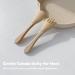 Silicone Baby Weaning Spoon and Fork Set for Kids - Natural | GODR7OY - Buy Online on GoSupps.com