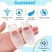 Sumiwish Hallux Toe Separator - 8x Gel Toe Separator & Silicone Stretcher for Bunion Relief - Unisex Solution for Comfort - Buy Online on GoSupps.com