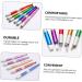 FOMIYES Microblading Pen 12 pcs Stainless Permanent Steel Professional Pencil Eyebrow Manual Makeup Pen for Embroidered - Buy Online on GoSupps.com