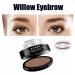 Turelifes Waterproof Eyebrow Stamp & Brush | Dark Brown | Perfect One-Second Makeup for Natural Bridal Looks - Buy Online on GoSupps.com