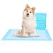 Super absorbent Waterproof Dog and Puppy Pet Training Pad Hausbreaking Pet Pad 100-Count Extra Small-Size 28 'X30 Blue Blue XL 71x76cm 100 pieces