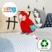 Deluxe Paws Plush Eco Toy - 100% Recycled, Cuddly Soft (Parrot) - Buy Online on GoSupps.com