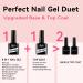 BettyCora Gel x Nail Glue - 8 in 1 Set for Gel Nail Extensions | 2PCS 12ML | Long Lasting Shine Finish | Curing Needed - Buy Online on GoSupps.com