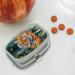 Tiger Stalking at Sunset Butterflies Rectangle Pill Case | Elegant Trinket Gift Box - Perfect for Travel & Storage - Buy Online on GoSupps.com