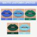 AMY'S DIARY Matte Plum Liquid Lipstick Set - 5 Pcs 24-Hour Waterproof Lip Stain for Women | Deep Blue Green Plum Shades - Buy Online on GoSupps.com