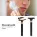 Classic Black Double-Sided Razor Handle | Reusable Metal for Men's Barber Shops - International Shipping Available - Buy Online on GoSupps.com