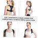 GLEAVI Adjustable Posture Brace - Hunchback Support Strap for Men & Women | Breathable Fabric 25x27cm Black - Buy Online on GoSupps.com