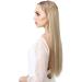 Natural wig piece one piece long straight hair high temperature silk fish line hair extension piece chenghuax (Color : 6T30 Size : 18) - Buy Online on GoSupps.com