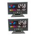 Healeved 2 Pcs Digital Clock Time Display Clock Stylish Clock Creative Clock Multifunctional Clock Led Number Size 1x2pcs