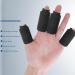 Thumb Ice Sleeves - 4Pcs Multipurpose Finger Ice Sleeves for Outdoor Use | Black | Best for Pain Relief & Recovery - Buy Online on GoSupps.com