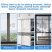 Wenrero 4-Piece Sliding Door Safety Lock Set | No Drill Child Lock with 3M Glue | Secure Windows & Closets | ABS 7cm Sliding Door Block - Buy Online on GoSupps.com