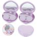 Ultechnovo Travel Lens Container Case with Tweezers - Violet Halloween Design Perfect for Storing Contact Lenses - Compact & Convenient 7.2x5.8x2cm - Buy Online on GoSupps.com