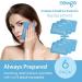 Newgo Mini Gel Cooling Pads (6 Pack) - Reusable Cold-Warm Compress for Eyes Children Breastfeeding & Wisdom Tooth Relief - Blue - Buy Online on GoSupps.com