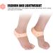 Heel Pillow Inserts & Moisturizing Socks - 5 Pairs of Reusable Soft Self-Adhesive Foot Care Solutions for Cracked Heels - Buy Online on GoSupps.com