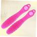 Lurrose Portable Handheld Massager - Body Massage Stick for Pain Relief | Clap Stick & Racket Massage Tool - Yellow Medium | International Shipping Available - Buy Online on GoSupps.com