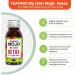 Teaonic My Liver Mojo Detox Wellness Shots - Black Pepper, Beet, Lemon Juice - USDA Certified, Caffeine Free, Gluten Free - 2 Fl. Oz x 12 - Buy Online on GoSupps.com