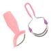 Lot de 2 pilateurs Faciaux Manuels Ressort Compact et Portable pilation Pr cise des L vres Absorption Transpiration pour Femmes Usage Quotidien et Voyage