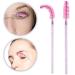 300PCS Pink Crystal Eyelash Mascara Brushes Wands Applicator Makeup Kit - Pack of 1 - Buy Online on GoSupps.com