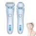 Dusk Glide Pro 3.0 Dusk Razor for Women The Glide Pro 3.0 Razor Dusk Official Dusk Glide Pro 3.0 Shaver for Women Silk Guide Pro Razor Painless 2 In 1 Wet & Dry Electric Waterproof Razor (Blue)